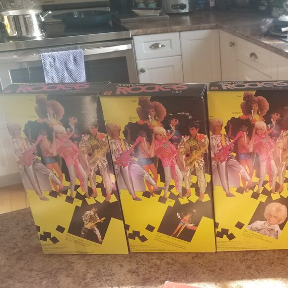 1986 Barbie and the Rockers Complete(6) NIB - Picture 13 of 16
